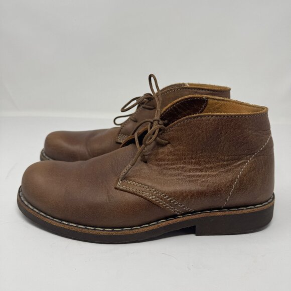 Roots Classic Brown Tribal Leather Desert Boots Lace Up Women's 8 - Picture 2 of 9